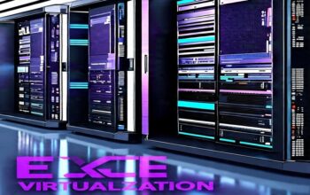 Infographic explaining edge virtualization, showing how virtualized compute environments near the data source reduce latency, improve scalability, and maximize hardware use by enabling multiple workloads and local processing.