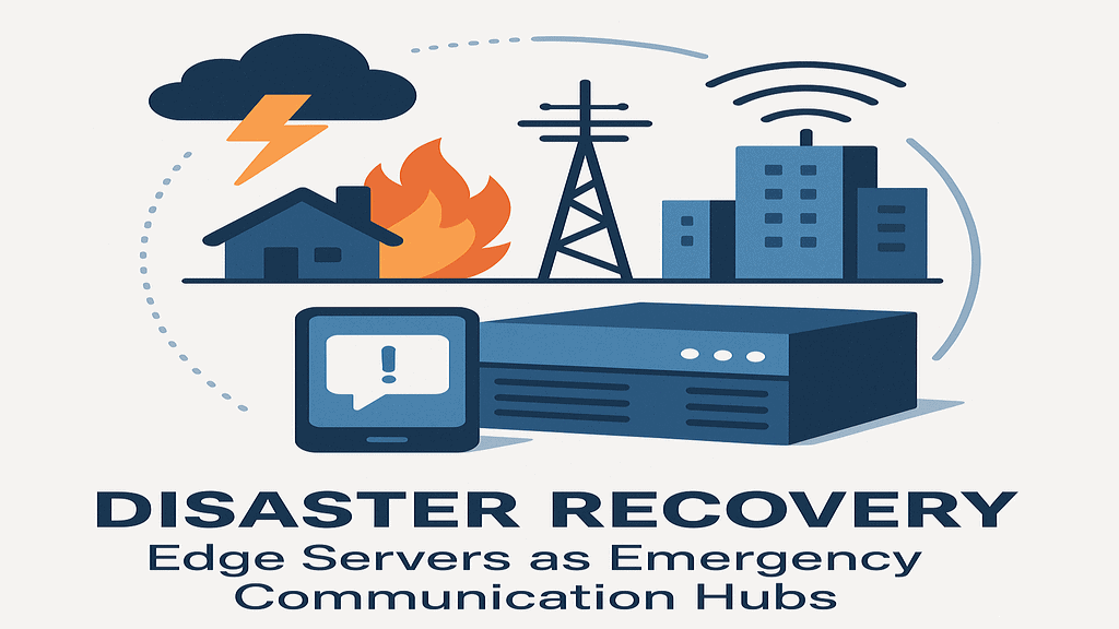 Disaster Recovery: Edge Servers as Emergency Communication Hubs